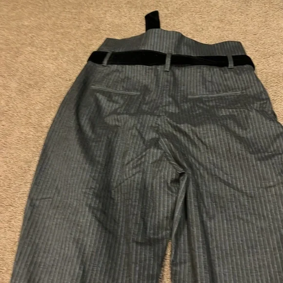 ZARA gray CONTRASTING STRIPED‎ Trousers medium - Picture 6 of 14